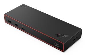 ThinkPad USB4 Smart Dock 5500 w/ 135W Adapter - 4x USB-A 3.2 Gen 2 / 2x USB-C 3.2 Gen 2 / HDMI 2.1 / DP 1.4 / GbE - 100W USB Power Delivery - UK