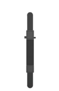 Hand Strap Black For Ct37 3pieces