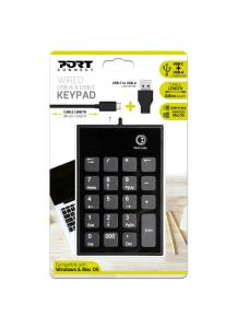 Numeric Keypad - Wired USB-C & USB-A