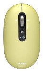 Wireless Mouse - Pure Mac Rechargeable - Bluetooth - Optical - lemon