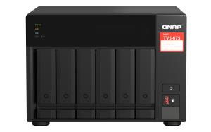 NAS - TVS-675-8G - 6 Bay - ZhaoXin KX-U6580 - 8GB DDR4 SODIMM - 2x 2.5GbE