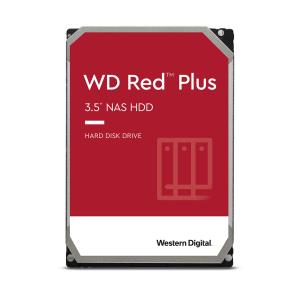NAS Hard Drive - WD Red Plus WD120EFBX - 12TB - SATA 6gb/s - 3.5in - 7200 RPM - 256MB Cache