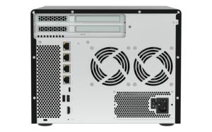 NAS - TVS-H877AX-R5-16G - 8-Bay QuTS hero (6x 3.5in SATA + 2x U.2 NVMe slots) R5-7000 series