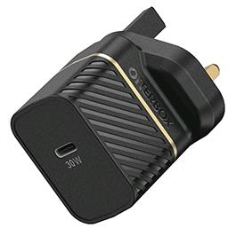 Wall Charger 30w Gan 1x USB-c 30w USB-pd Black Uk