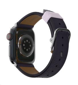 Symmetry Apple Watch Band - 42/44/45mm - Cactus Leather Plum Luxe Purple