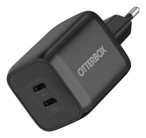 Standard Wall Charger 65w GaN USB-C 45w + 20w PD Eu Black - ProPack (78-81460)