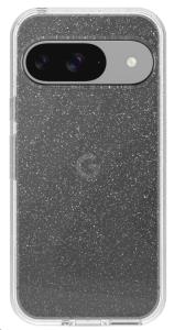 Pixel 9 and Pixel 9 Pro Case - Symmetry Series Clear - Stardust (Clear Glitter)