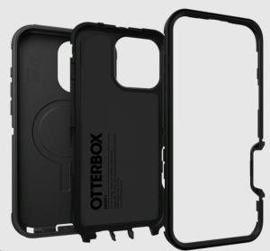 iPhone 16 Pro Max Case - Defender Series for MagSafe - Black