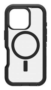 iPhone 16 Pro Case - Defender Series XT for MagSafe - Dark Side (Clear / Black) - ProPack