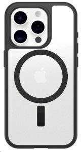 iPhone 16 Pro Case - React Series - Black Crystal (Clear/Black)