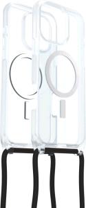 iPhone 16 Pro Max Case with Strap - React Series Necklace Magsafe - Clear - ProPack