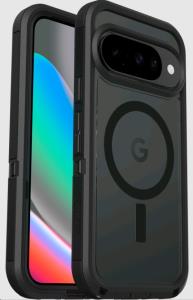 Pixel 10 and Pixel 10 Pro Case - Defender Series Pro XT with Pixelsnap - Dark Side (Clear / Black)