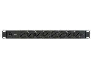 PowerGO Rack PDU Basic 1U10A220VC14 3MSCHUKO 8BLACK