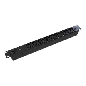 PowerGO Rack PDU Basic 1U16A220V SCHUKO 3MC13 9 Black