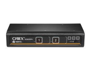 CYBEX SC Universal DP/H Secure KVM Switch 2-Port Single Display PP4.0
