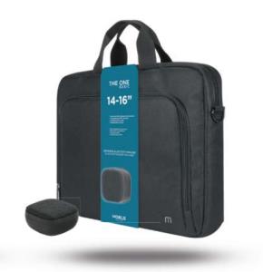 Bundle TheOne Basic Briefcase Toploading 14-16in + speaker