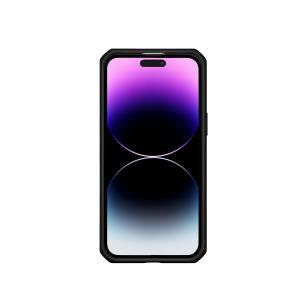 Spectrum_r Case For iPhone 15 - Solid Black Mat - Soft Bag