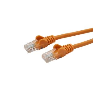 10M ORANGE RJ45 CAT6 UTP STR/FLUSH MOULDED/24AWG