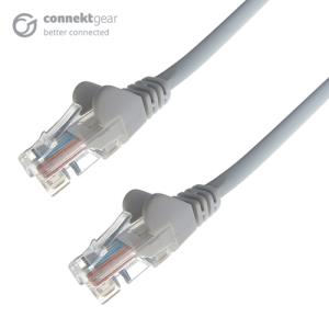 20M GREY RJ45 CAT6 UTP STR/FLUSH MOULDED/24AWG