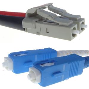 3m Lc To Sc 62.5/125 Duplex Fibre Optic