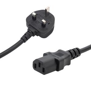 3m Mains Power Cable Moulded 3 Pin 13a