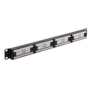 24 PORT PATCH PANEL (CAT5E) IDC PUNCH DOWN 19 INCH