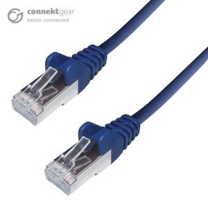 2M CAT6A SSTP LSOH BLUE STRANDED FLUSH 26AWG CABLE