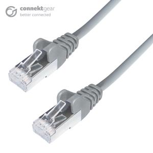 2M CAT6A SSTP GREY LS0H CABLE 26AWG STRANDED MOULDED