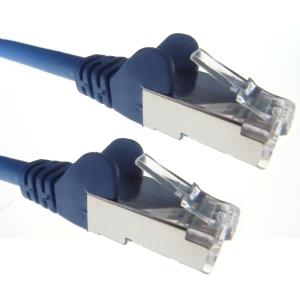 5M CAT6A SSTP LSOH BLUE STRANDED FLUSH 26AWG CABLE