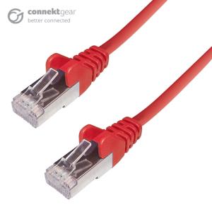 5M CAT6A SSTP LSOH RED STRANDED FLUSH 26AWG CABLE