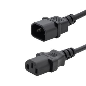 Iec Mains Extension Cable - Iec C14 Male To Iec C13 Female 10m