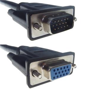 Vga Extension Cable Hd15m To Hd15f Double Shielded Fully Wired 30m