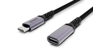 BASEE : USB-C TO USB-C FEMALE (1M) CABLE