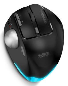Wireless Mouse - Ergo - Rf - Optical Trackball With Adjustable Tilt