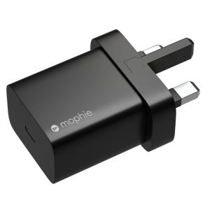 Mophie - Power Adapter - 20 Watt - Pd (24 Pin USB-c) - Black - United Kingdom