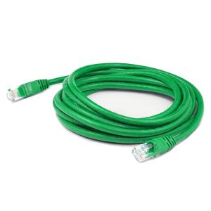 Network Patch Cable Cat5e - Rj-45 (male) To Rj-45 (male) - Utp Pvc Snagless - Green - 5m