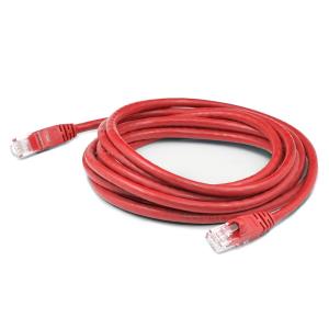 Network Patch Cable Cat5e - Rj-45 (male) To Rj-45 (male) - Utp Pvc Snagless Straight Booted - Red - 5m
