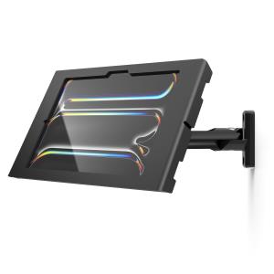 Bundle / Swing Wall Mount Arm + Apex Secured Enclosure Wall Mount for iPad Pro M4 11in (2024) - Black