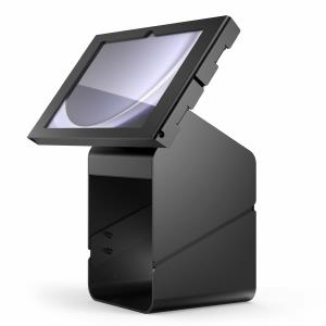 Apex Enclosure Tablet Printer Kiosk for Galaxy Tab S9+/S9FE+/S10+ 12.4in - Black