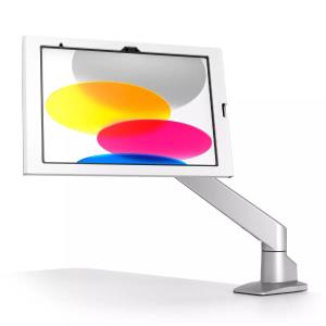 Bundle / Reach Arm +  Swell Secured Enclosure Wall Mount for iPad 10.9in 10th Gen - White