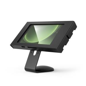 Bundle / VESA Fixed 45 Degree Core Counter Stand or Wall Mount + Apex Enclosure Wall Mount for Galaxy Tab Active 3/5 8in - Black