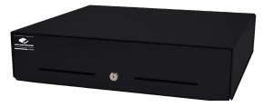 E3000 Slide-out Cash Drawer Black, 446x410x109 Random Key