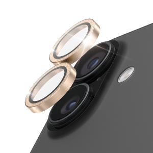 Hoops Glitter Gold Camera Lens Protector iPhone 17