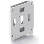 Flush Wall Mount White