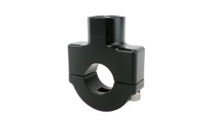 Zirkona 1in Round Tube Clamp - Black