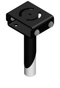 5in Center-Mounted Complete Upper Pole