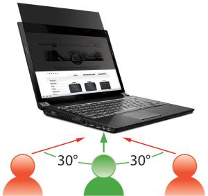Screen Protector Privacy 13.3in W 16:9 Dim 294x165mm