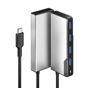 Interface Hub UCFUUA-SGR USB 3.2 Gen 1 (3.1 Gen 1) Type-C 5000 Mbit/s Black,Silver
