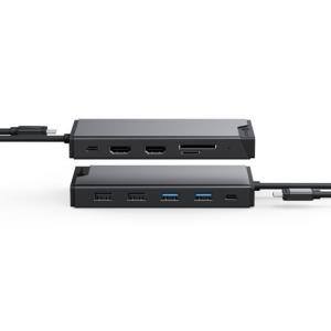 USB-C 12-in-1 Dual Display Mini Dock MV2