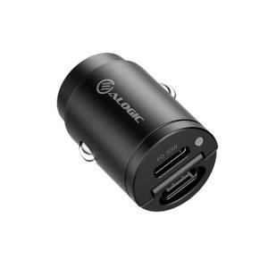 Alogic Rapid Power 30w Car Charger 2X USB-C Ports